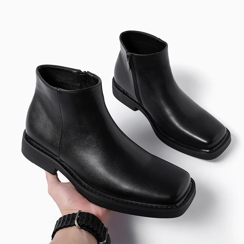 Men'S Shoes Top Brands - Noir nouvelle mode hommes chaussures en