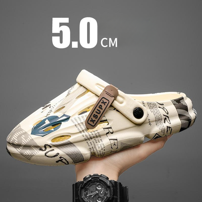 Sport Slide Men - Pantoufles d'extérieur pour hommes, chaussures de