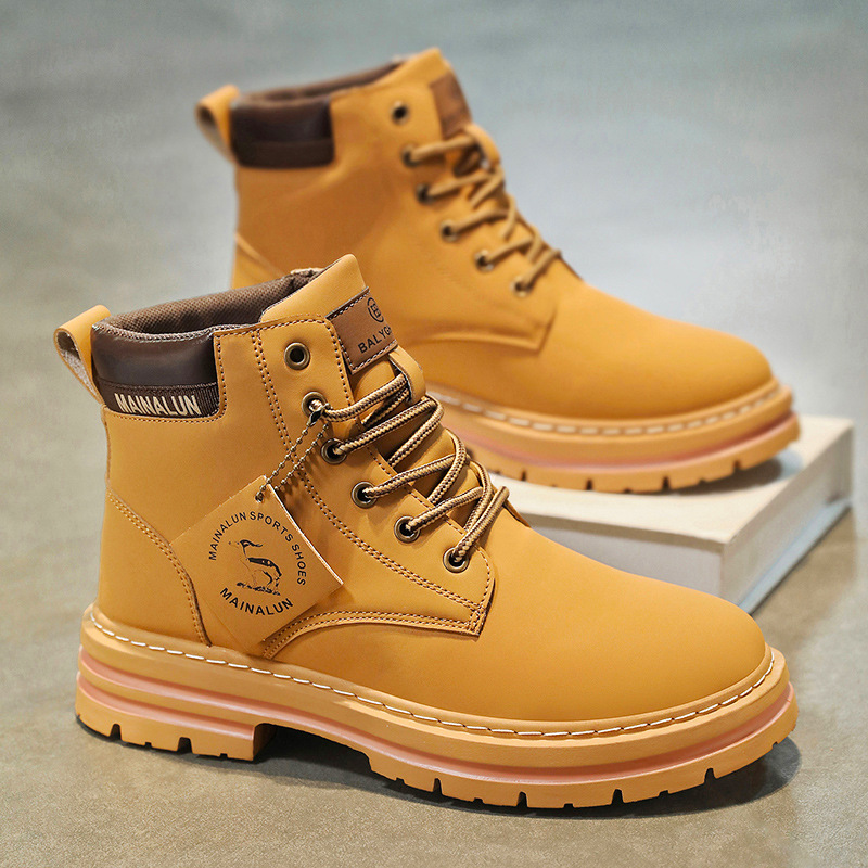 Canvas Sneaker High - Classique hommes bottes hautes de haute