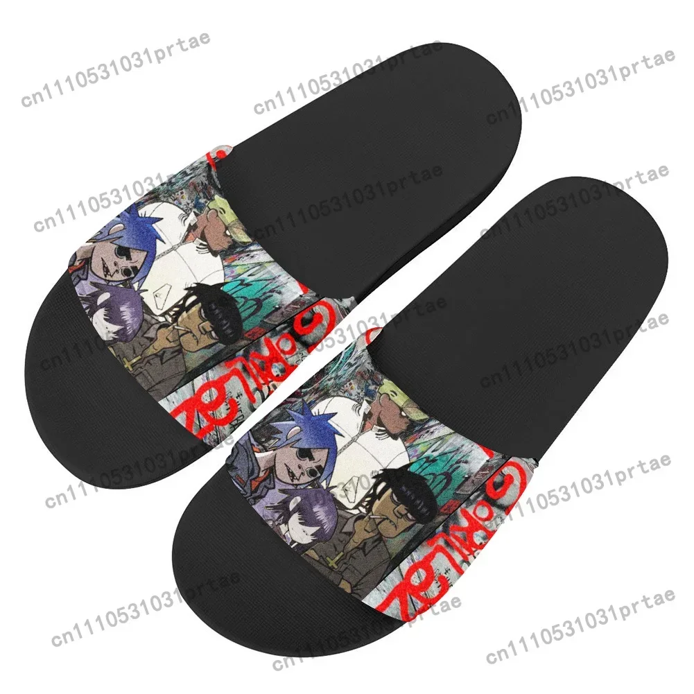 Men Shoes Uk - Sandales Gorillaz UK Rock Band Hip-Hop