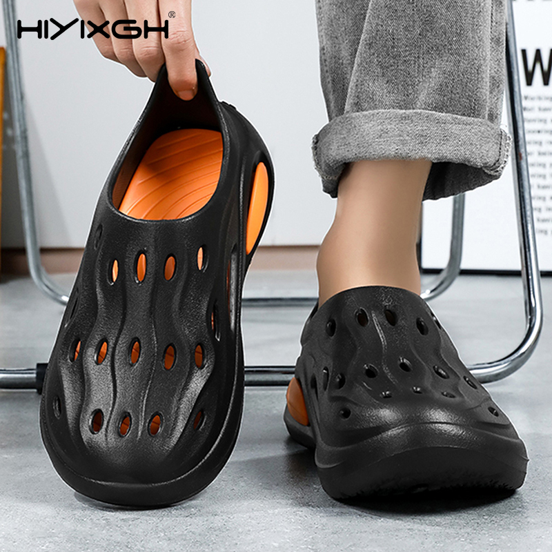 Sport Slide Men - Sandales d'extérieur pour hommes, sabots de