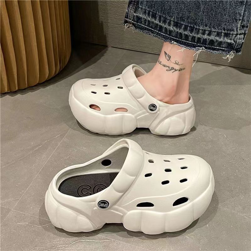 Men'S Shoes Half Cut - Chaussures découpées d'été chic pour femmes,