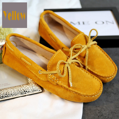 Men'S Shoes Drivers - Mocassins en daim de vache pour