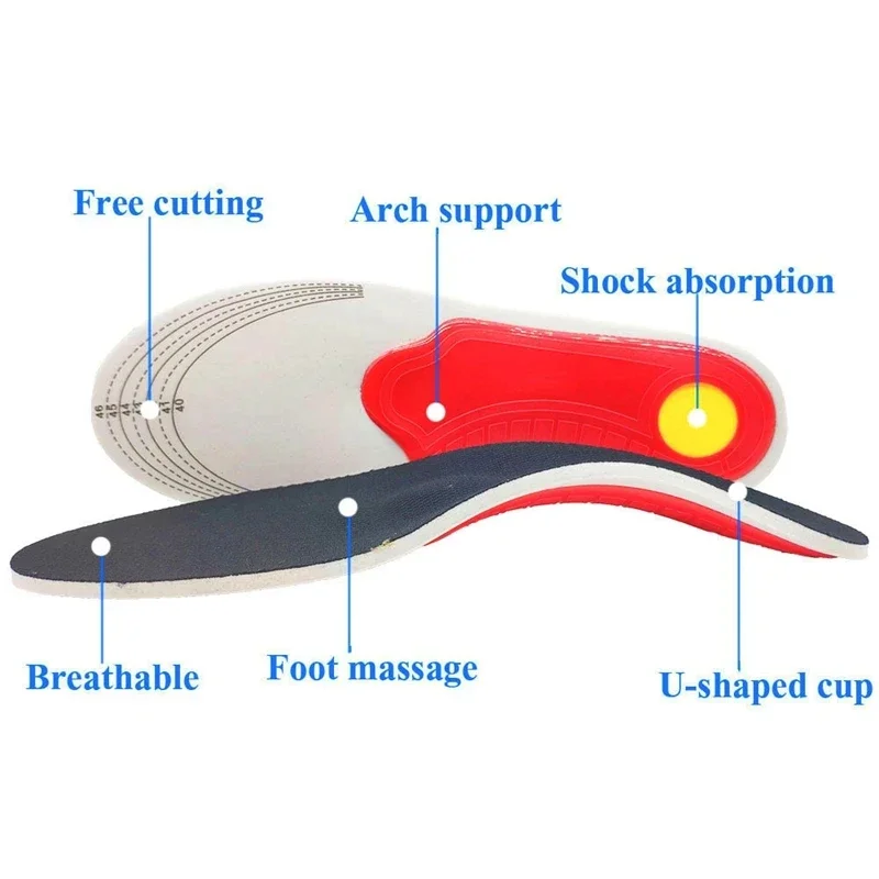 Semelles orthopédiques EVA pou - Men'S Shoes Plantar Fasciitis avis et prix