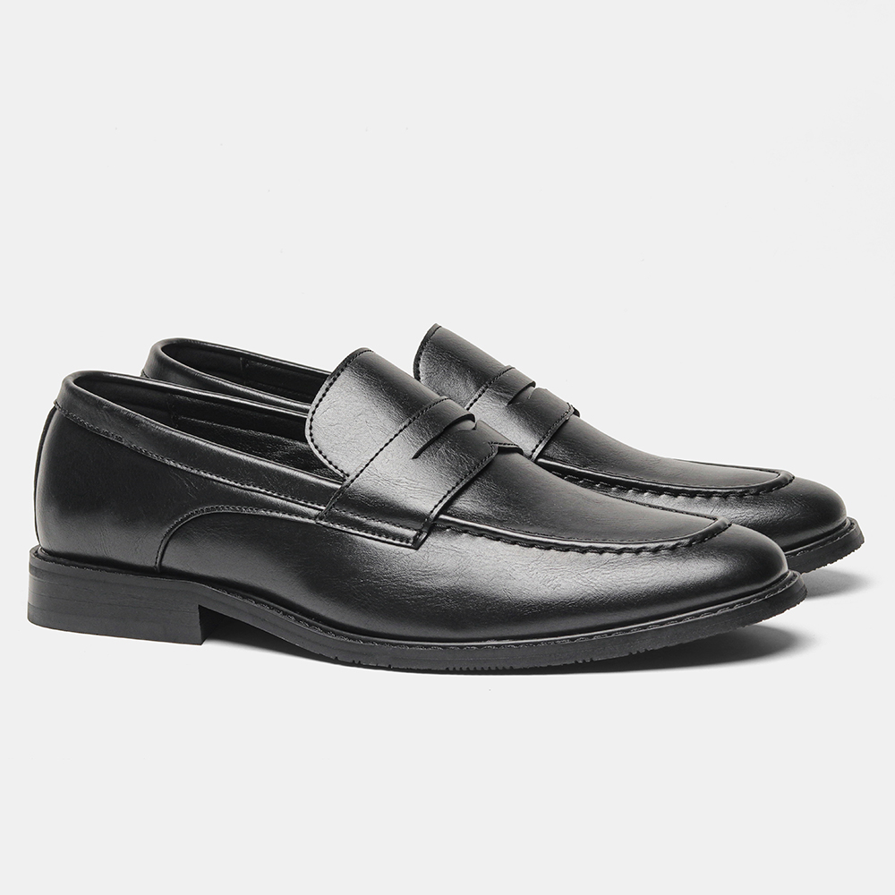 Mocassins noirs pour hommes, c - Men Shoes Boss avis et prix