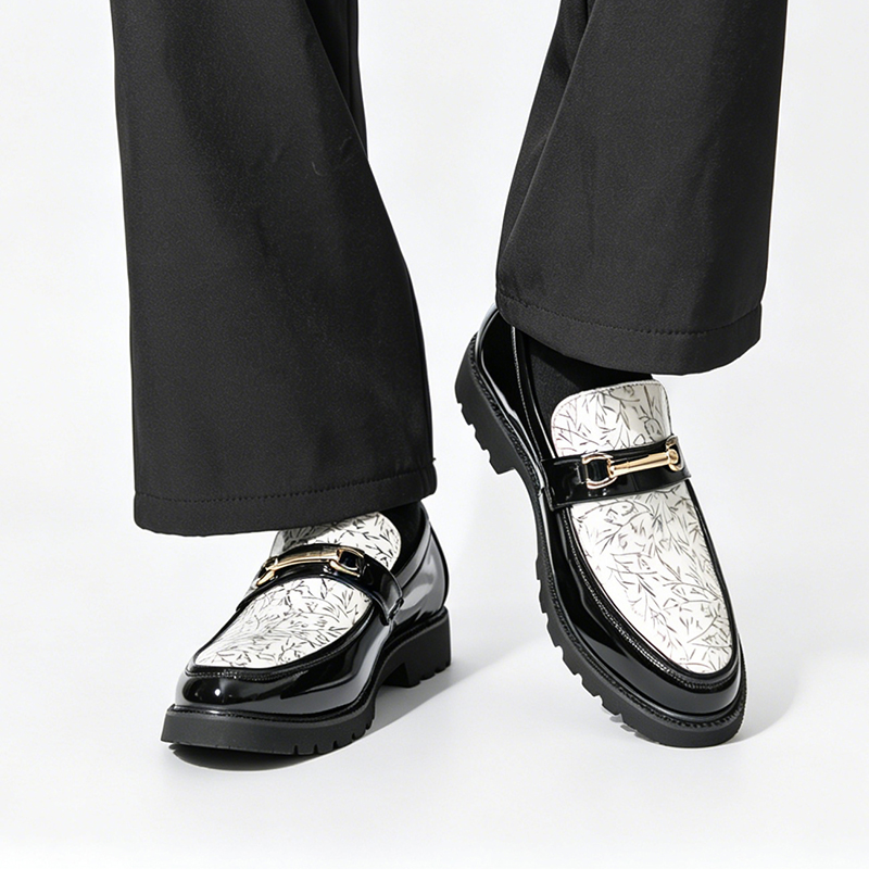 Mocassins pour hommes bicolore - Men Shoes Boss avis et prix