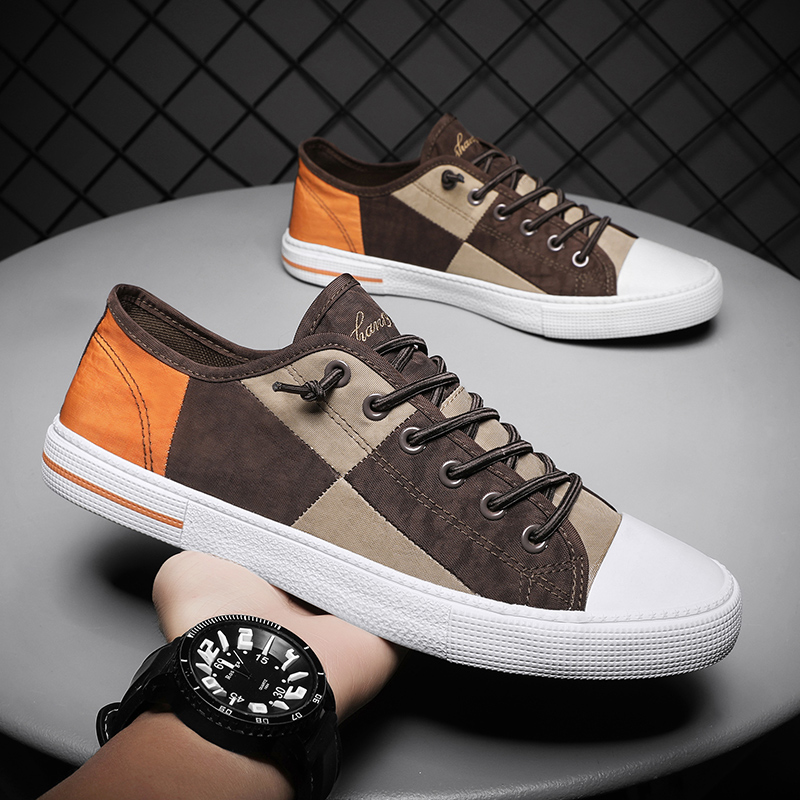 Baskets plates en toile pour h - Men Shoes Vans avis et prix