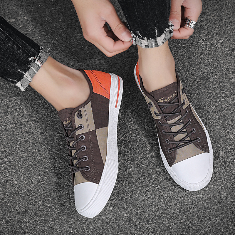 Baskets plates en toile pour h - Men Shoes Vans avis et prix
