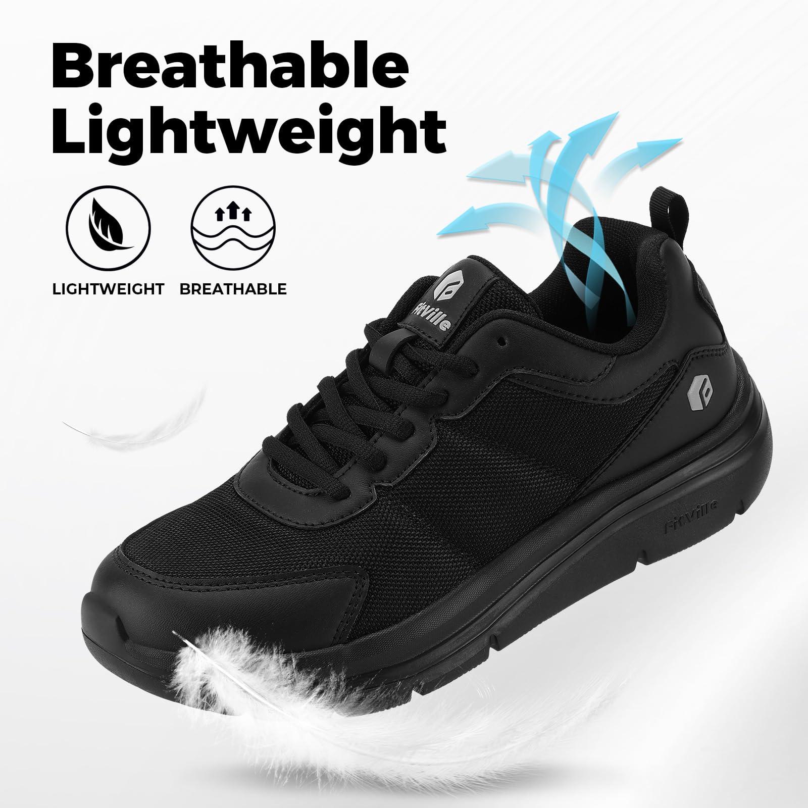 FitVille Chaussures de marche  - Men'S Shoes Plantar Fasciitis avis et prix
