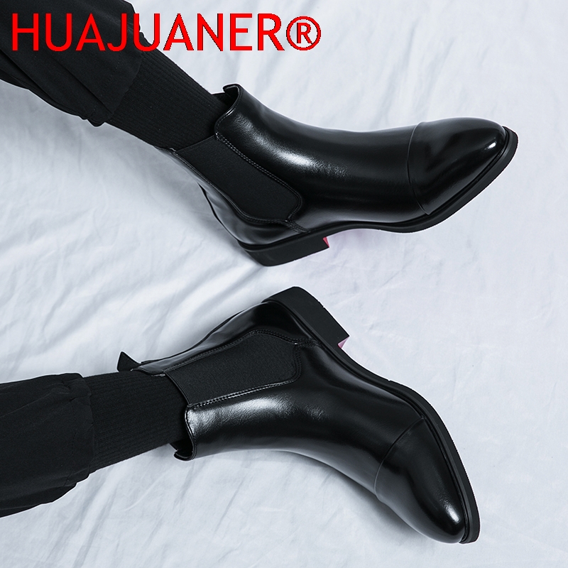 Bottes Chelsea noires de Style - Men'S Shoes Top Brands avis et prix