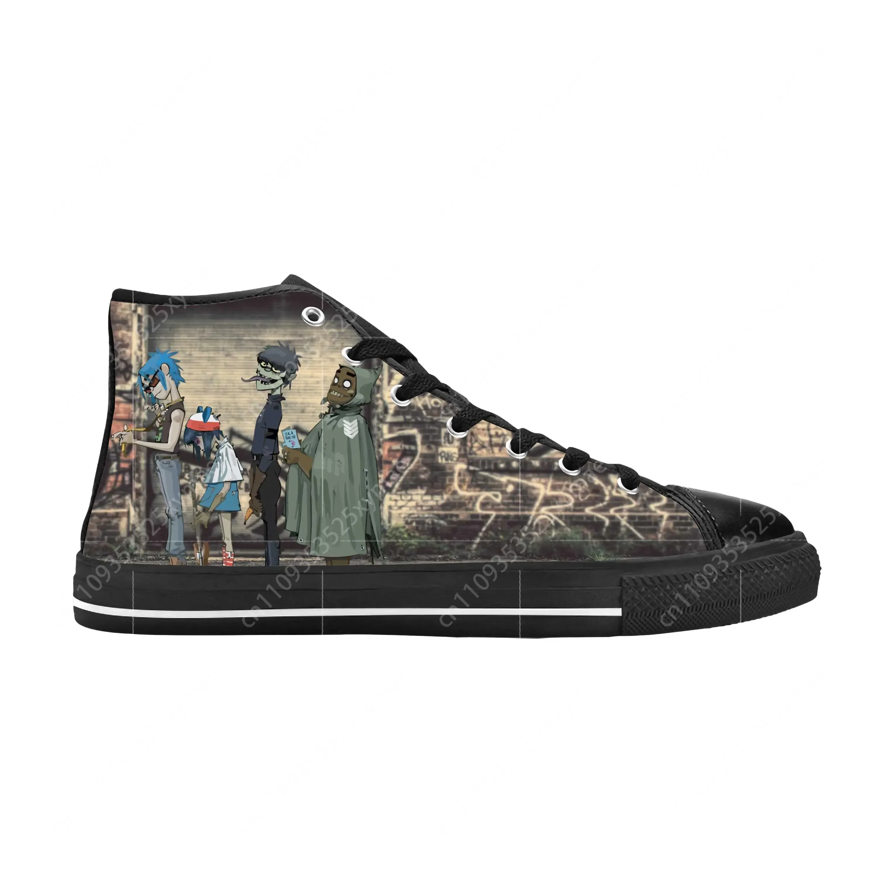 Gorillaz UK Rock Band Hip-Hop  - Men Shoes Uk avis et prix