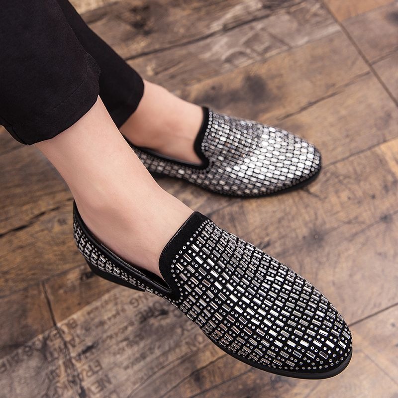 Strass robe de soirée chaussur - Men'S Shoes Drivers avis et prix