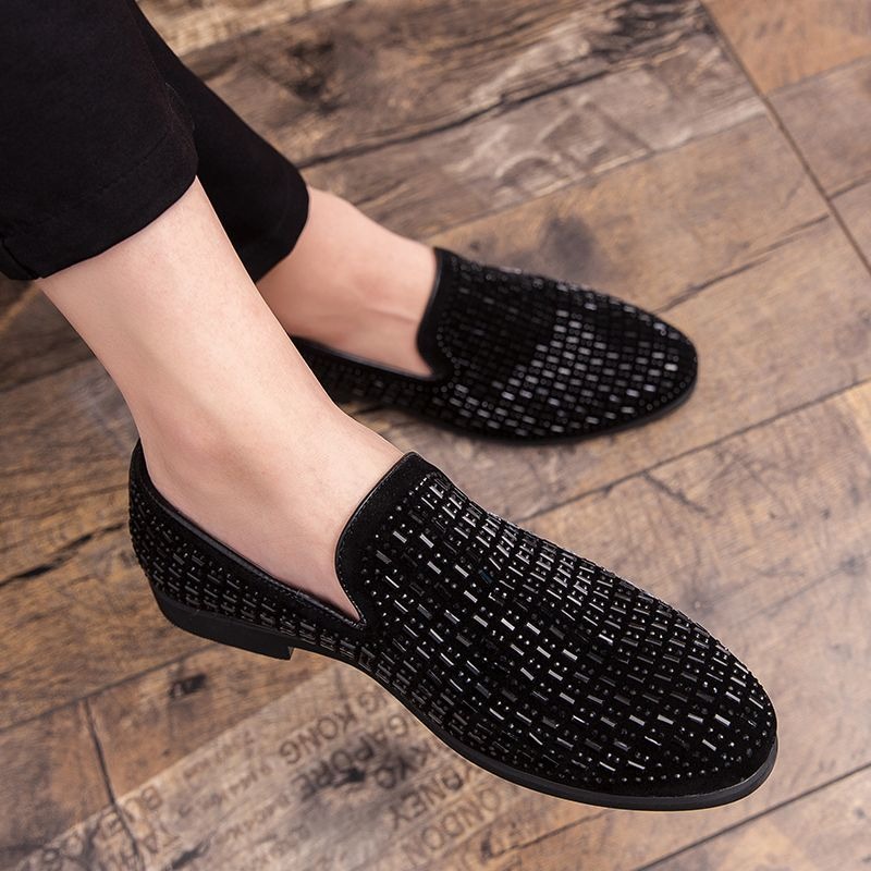 Strass robe de soirée chaussur - Men'S Shoes Drivers avis et prix