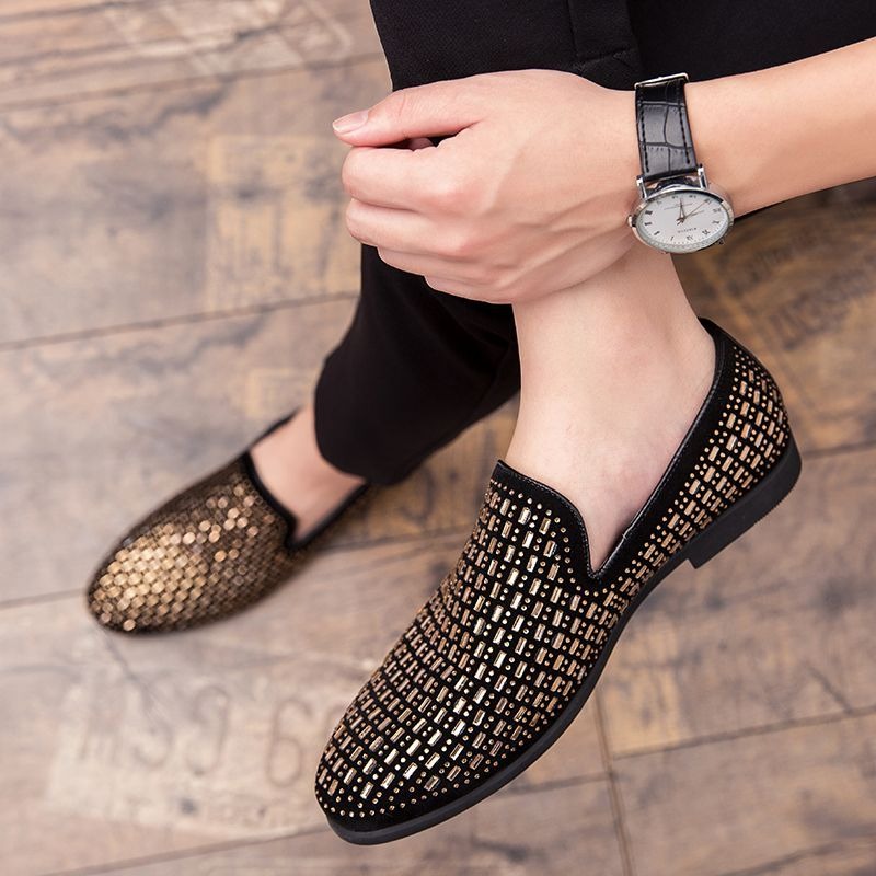 Strass robe de soirée chaussur - Men'S Shoes Drivers avis et prix