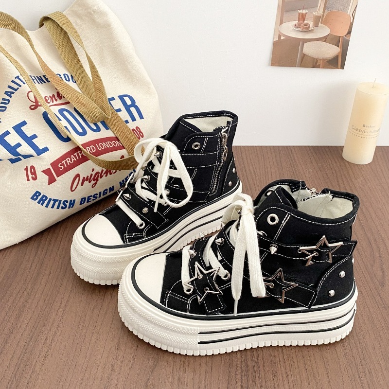 Chaussures pour femmes, nouvel - Canvas Sneaker High avis et prix