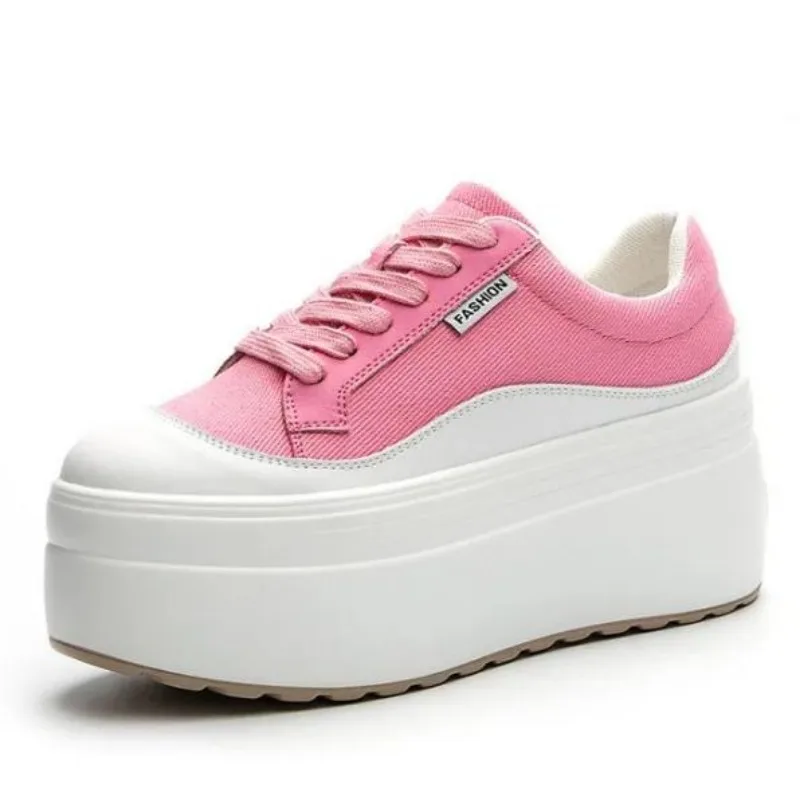 Chaussures à plateforme compen - Canvas Sneaker High avis et prix