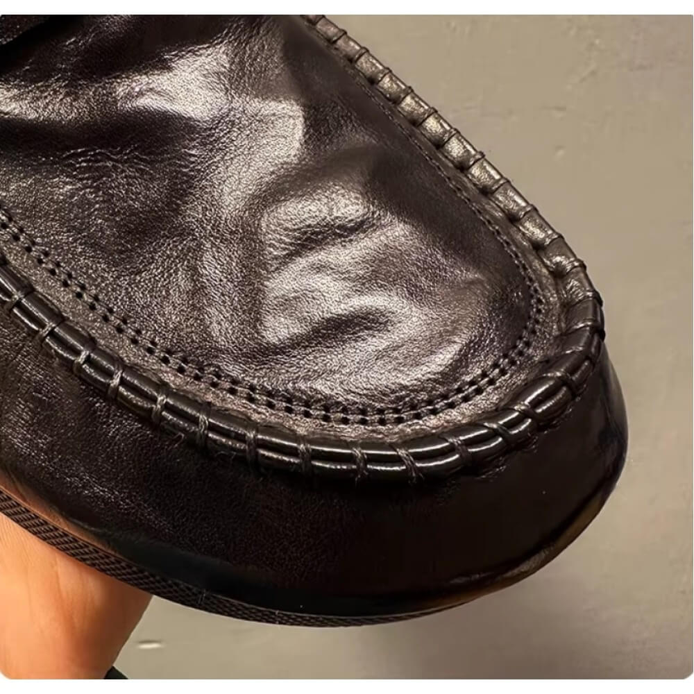 Mocassins de conduite en cuir  - Men'S Shoes Drivers avis et prix