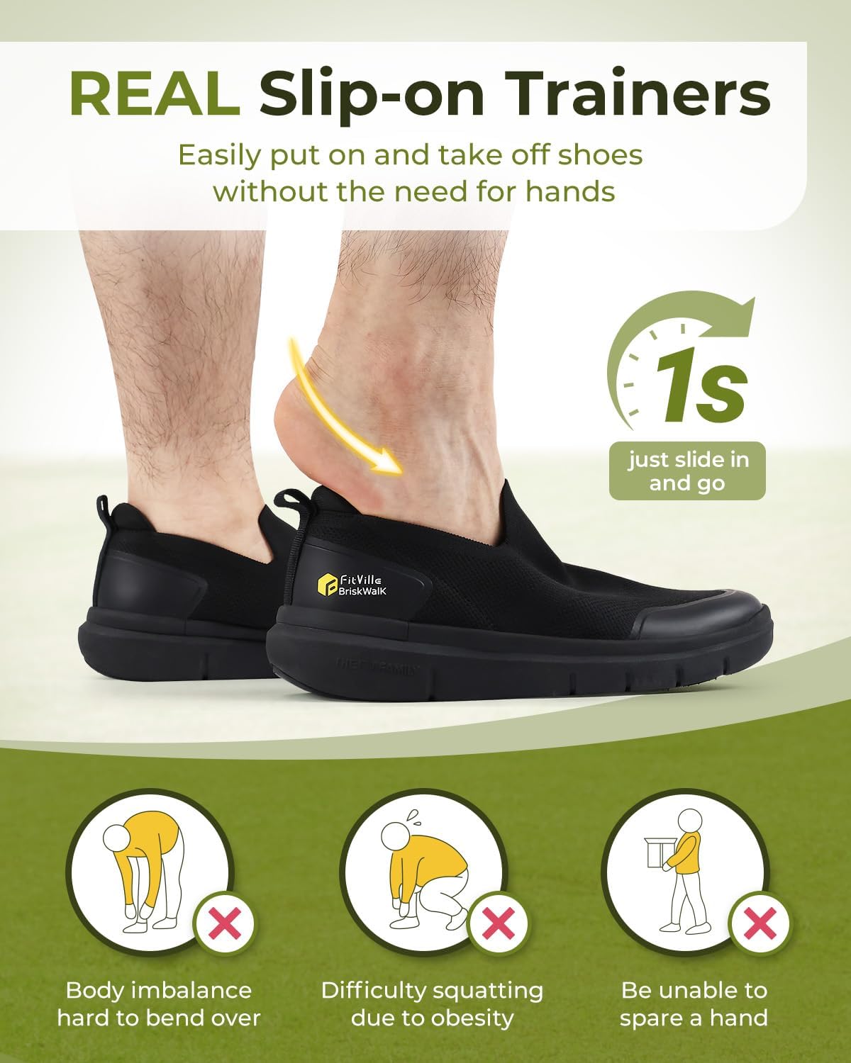 FitVille Chaussures orthopédiq - Men'S Shoes Plantar Fasciitis avis et prix