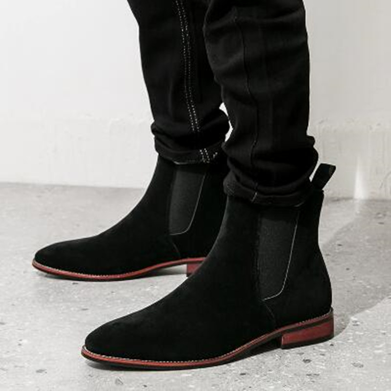 Bottes Chelsea en daim véritab - Men'S Shoes Top Brands avis et prix