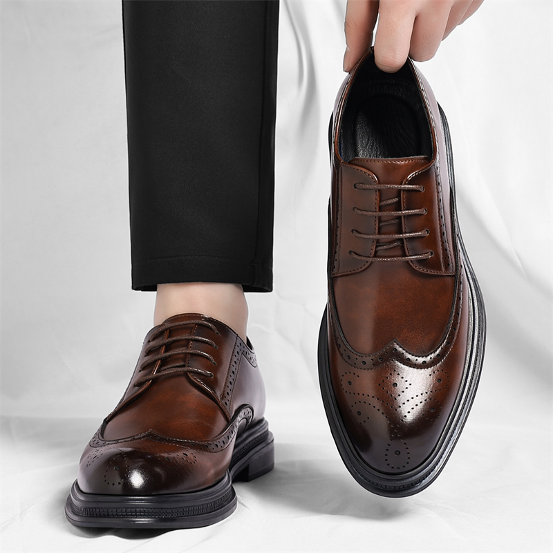 Chaussures Richelieu en Cuir p - Men Shoes Uk avis et prix