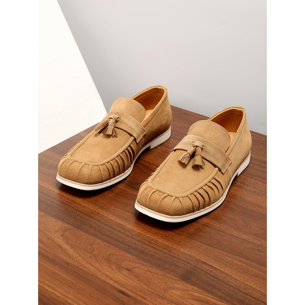 Mocassins en cuir véritable à  - Men'S Shoes Drivers avis et prix