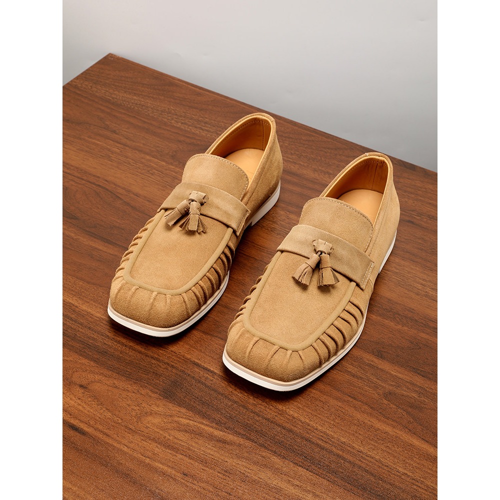 Mocassins en cuir véritable à  - Men'S Shoes Drivers avis et prix